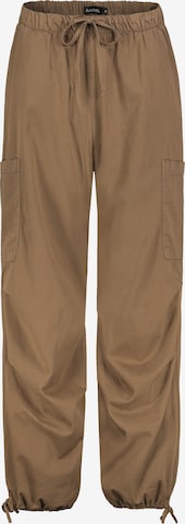 Sublevel Cargohose in Braun: Vorderseite