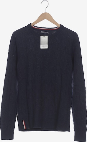 TOMMY HILFIGER Pullover M in Blau: Vorderseite