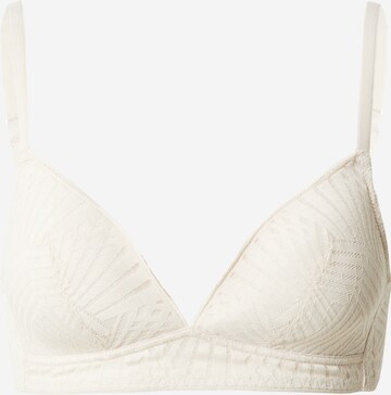 ESPRIT Triangle Bra in Beige: front