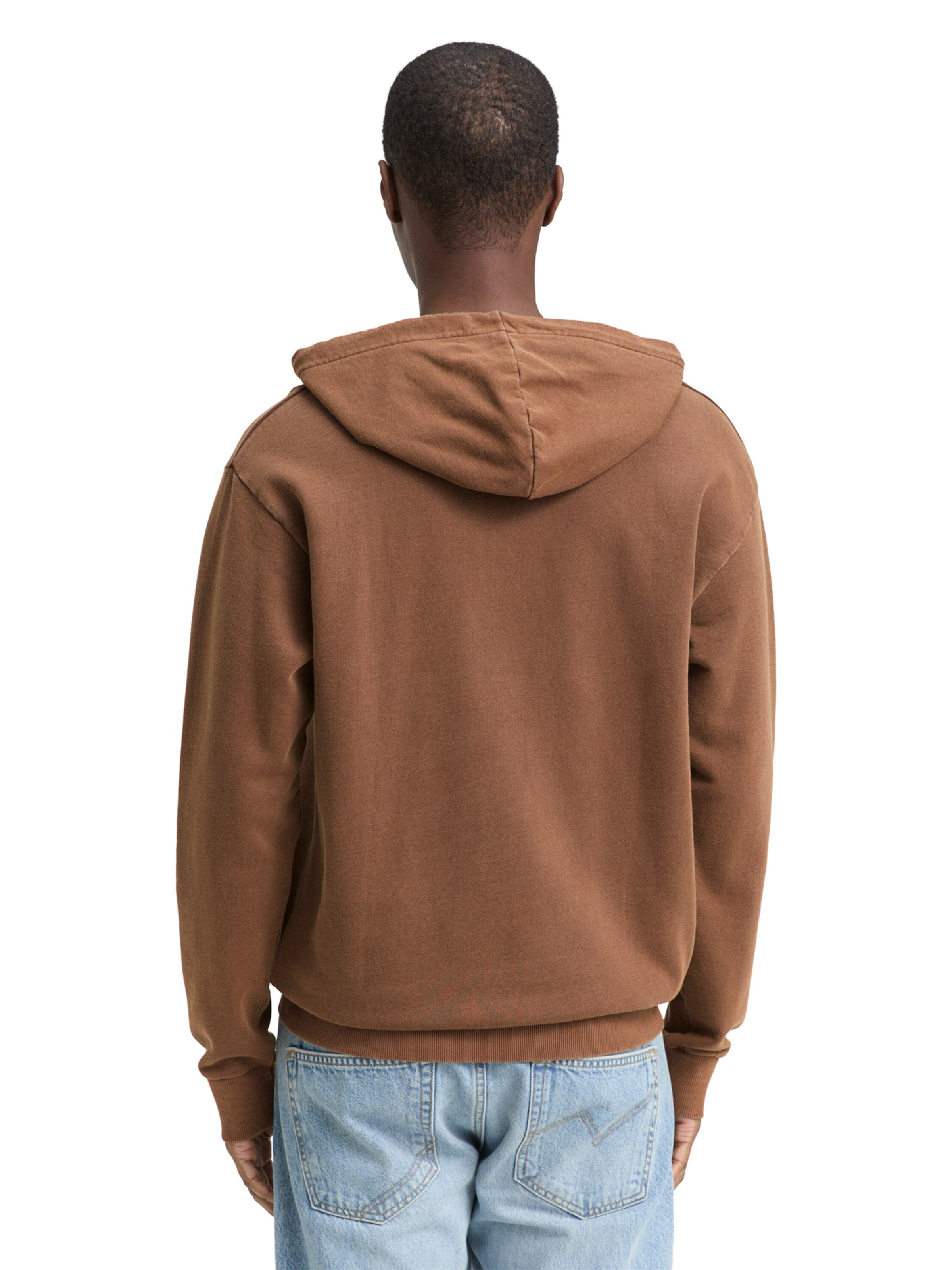 TOM TAILOR DENIM Свитшот в Коричневый