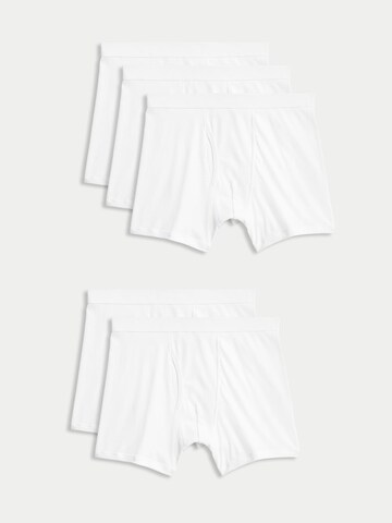 Marks & Spencer Boxershorts in Wit: voorkant