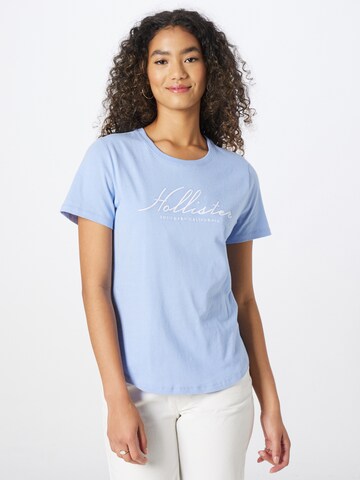 HOLLISTER - Camisa em azul: frente