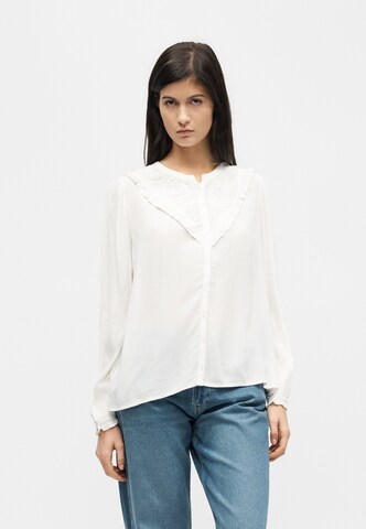 Pepe Jeans Blus i vit: framsida