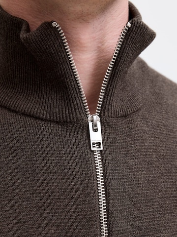 JACK & JONES Sweater 'Blamilano' in Brown