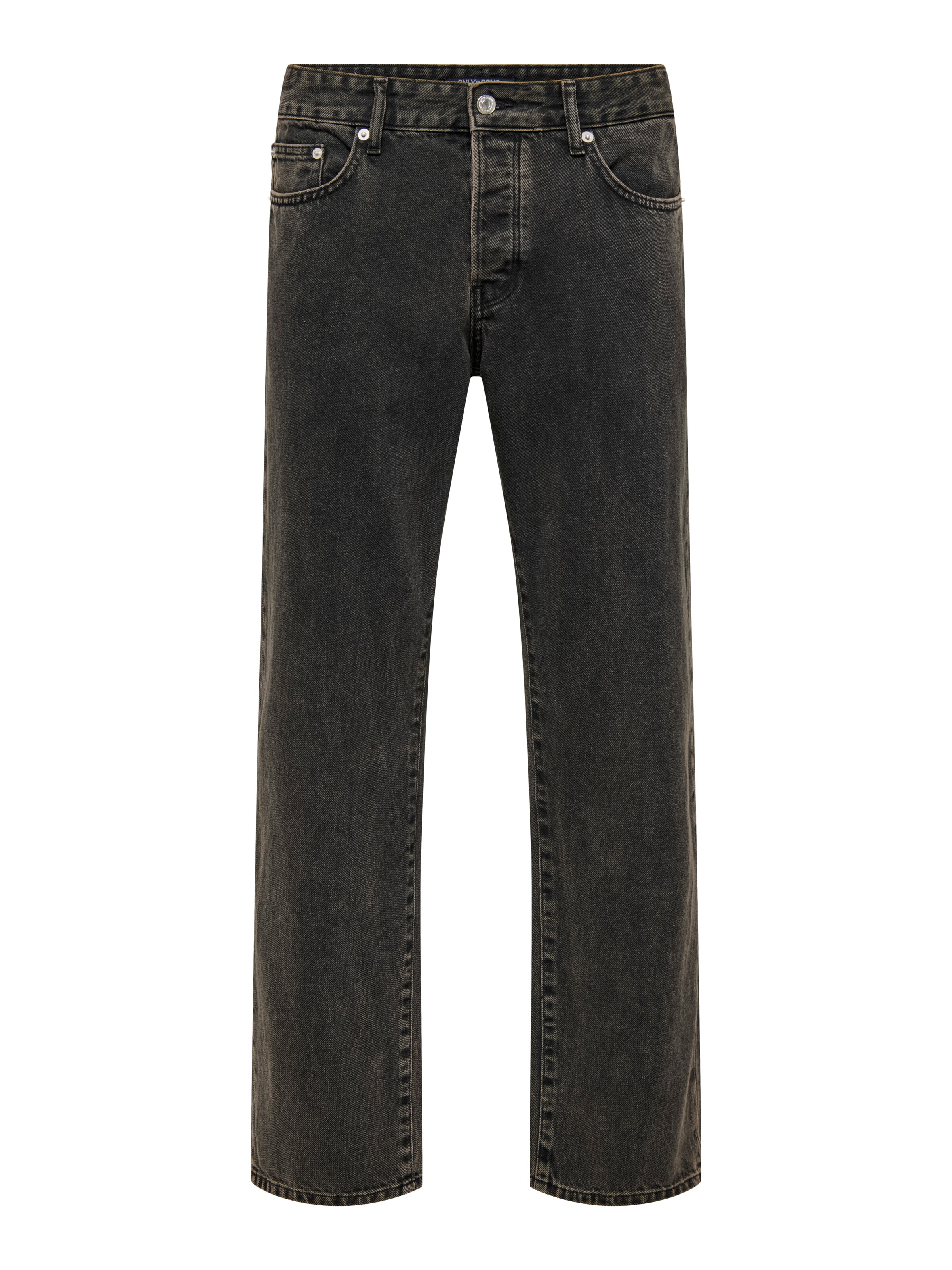 Only & Sons - Vaquero 'ONSEdge' en negro: frente
