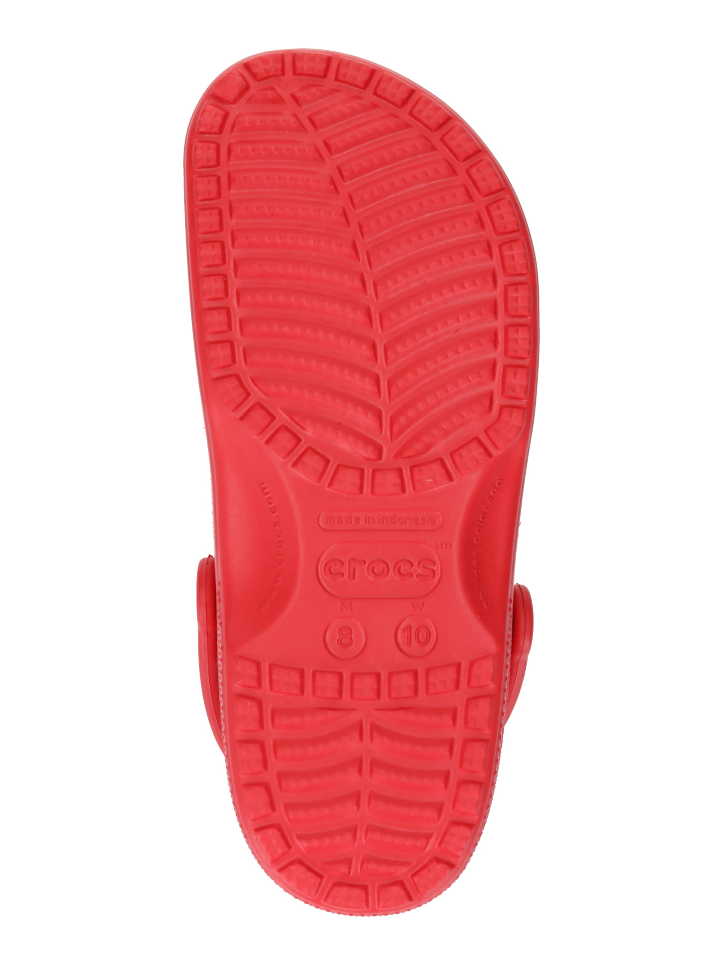 Crocs - Zuecos 'Classic' en rojo