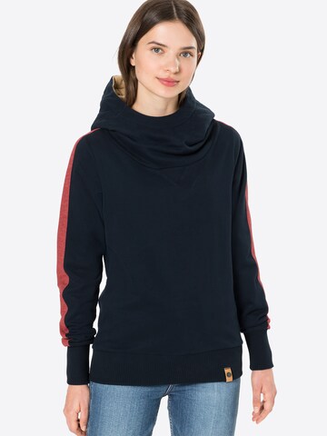 Fli Papigu Hoodie 'Cute but Psycho' in Blau: predná strana