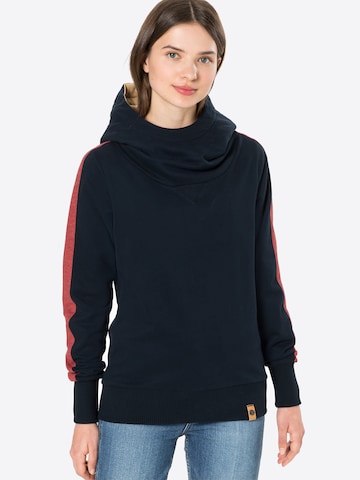 Fli Papigu Sweatshirt 'Cute but Psycho' i blå: forside