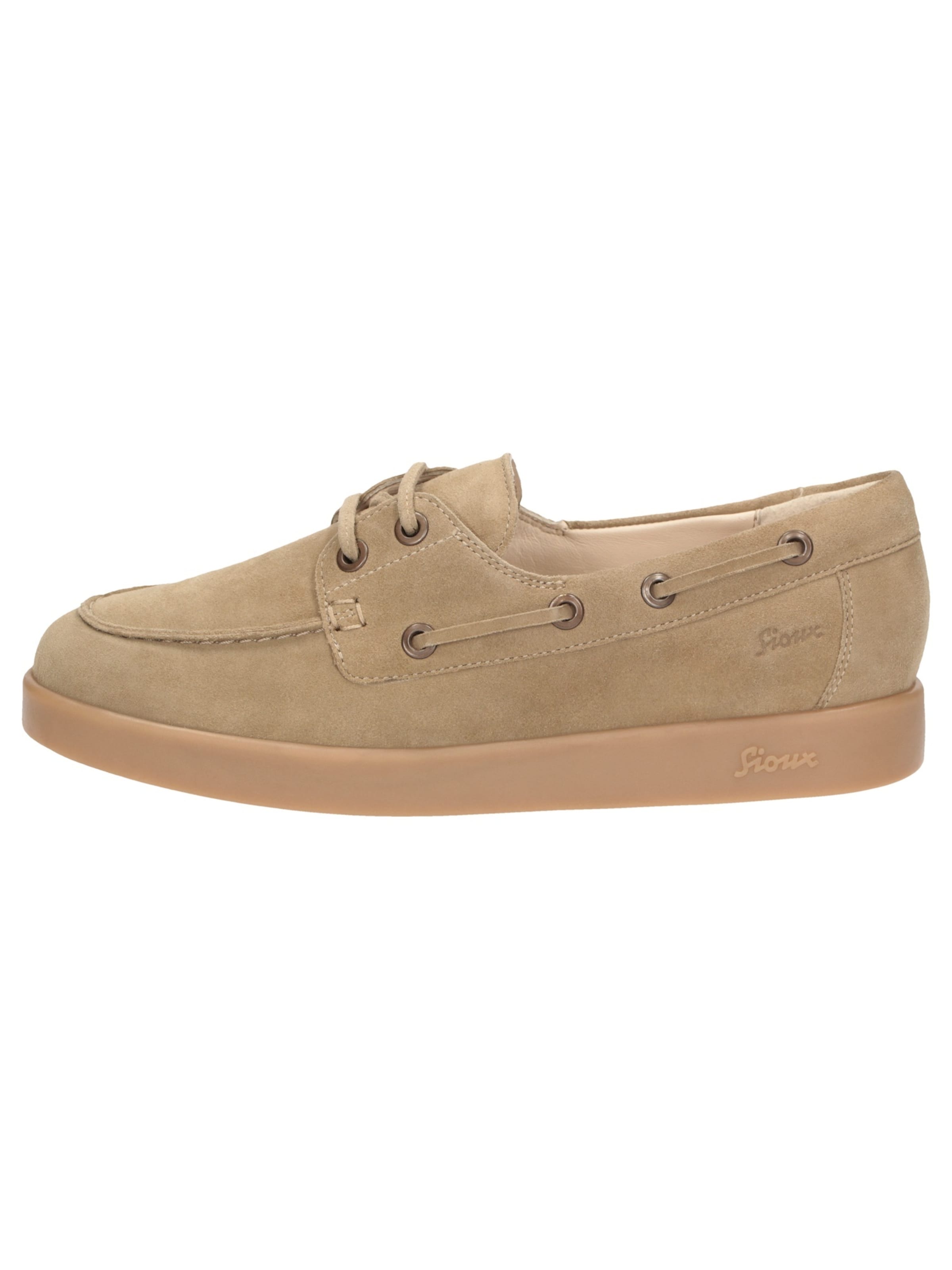 SIOUX Schnürschuh ' Melosana-700 ' in Beige