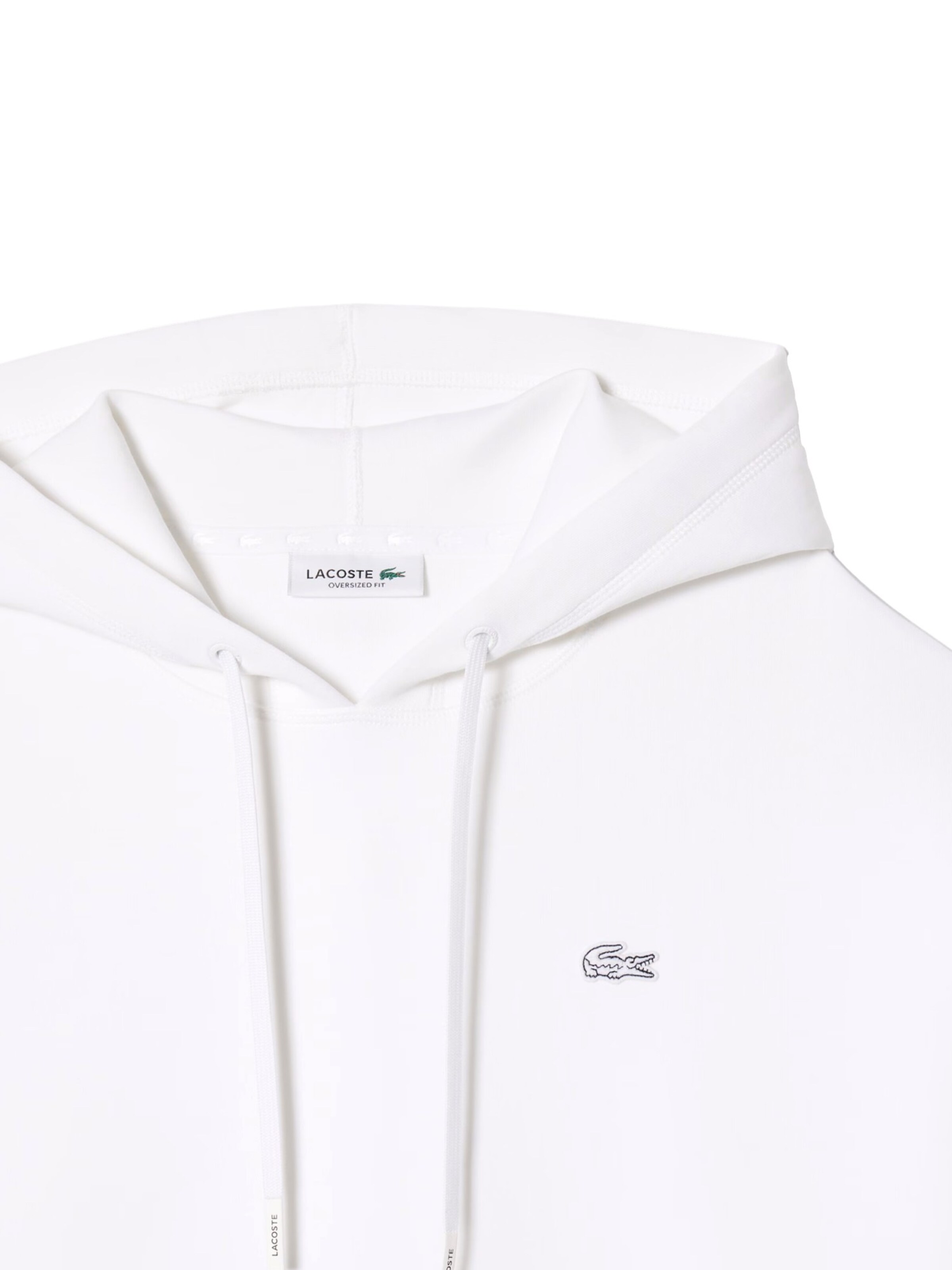 Sweat-shirt LACOSTE en blanc