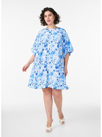Zizzi Kleid 'Vsol' in Blau
