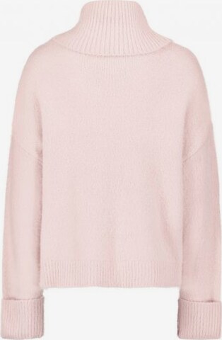 zero Pullover mit Rollkragen in Pink