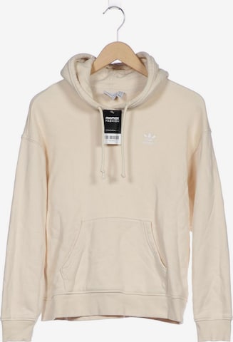 ADIDAS ORIGINALS Sweatshirt & Zip-Up Hoodie in XXS in White: front