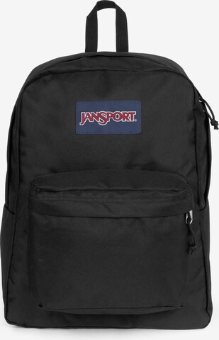 JANSPORT Backpack 'Super Break' in Black: front