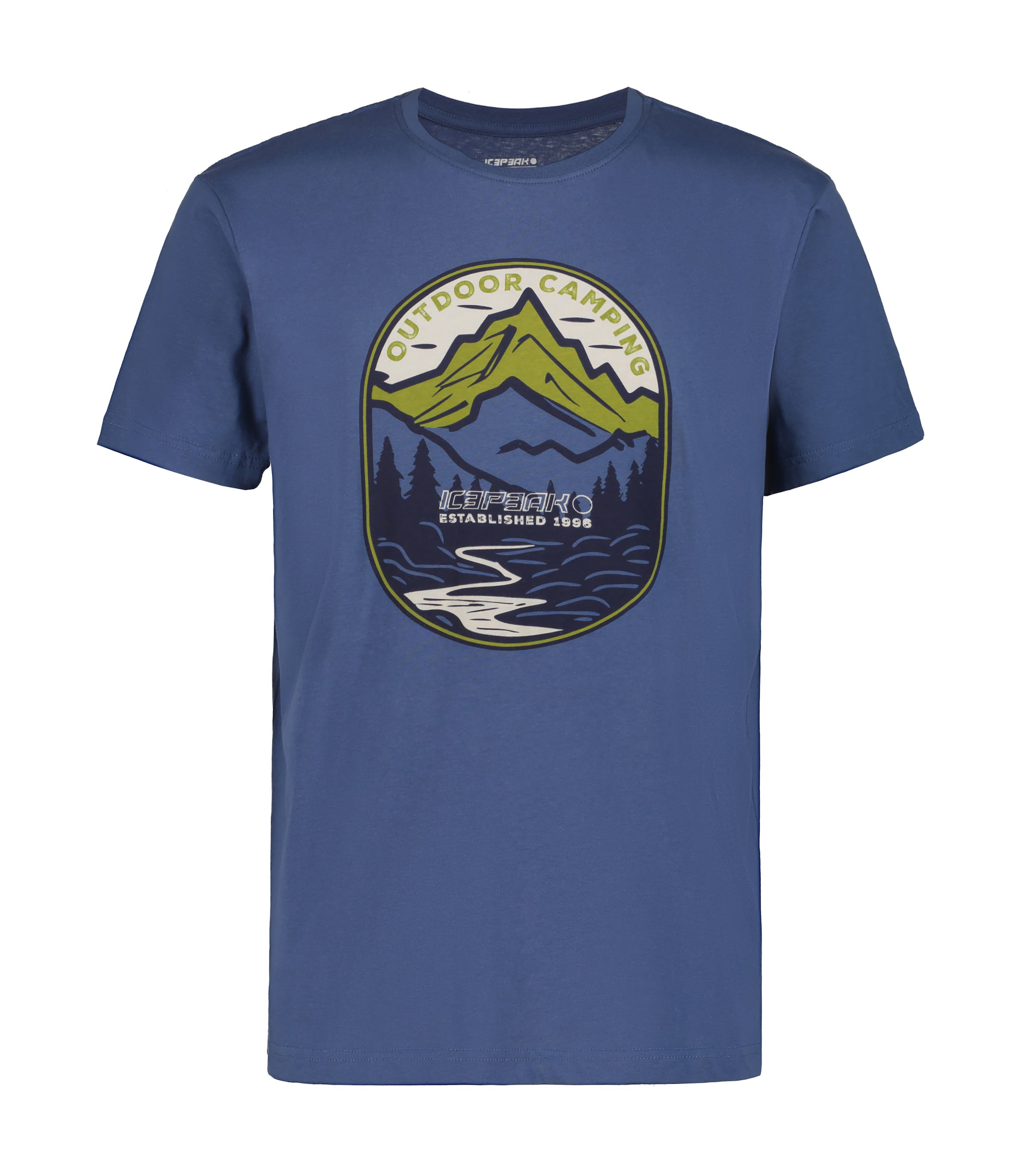 ICEPEAK Shirt in Blau: Vorderseite