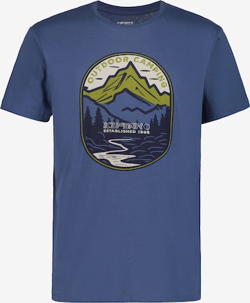 ICEPEAK Shirt in Blau: Vorderseite