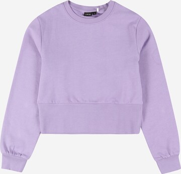 Sweat-shirt LMTD en violet : devant