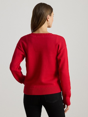 Pullover 'RIEDNEE' di Lauren Ralph Lauren in rosso