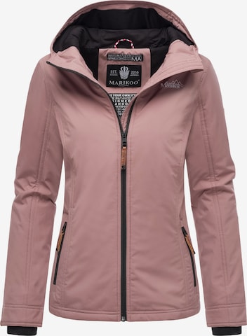 MARIKOO Tussenjas 'Brombeere' in Roze: voorkant