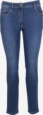 ZERRES Regular Jeans in Blauw: voorkant