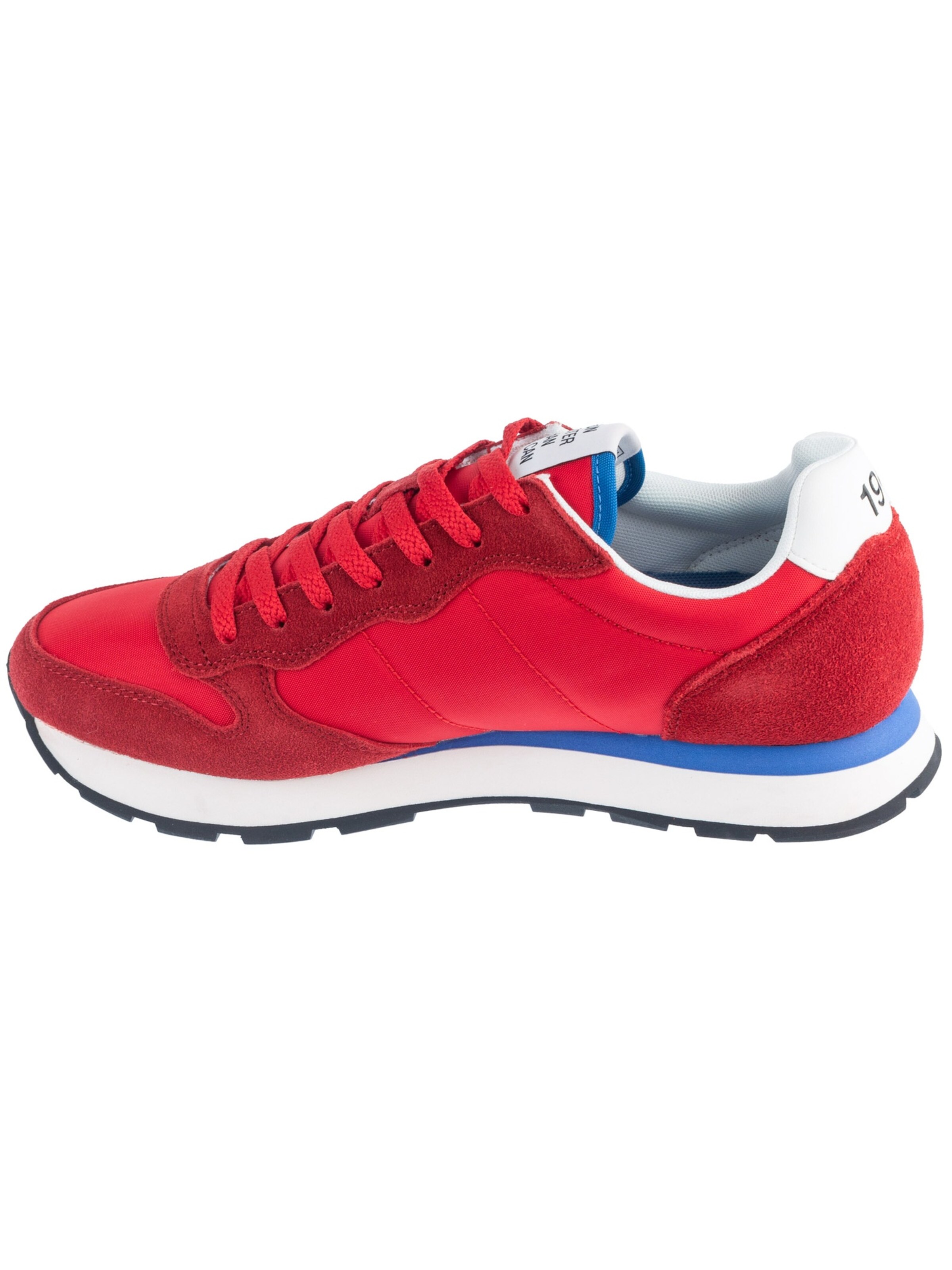 SUN68 Sneaker low 'Tom Solid'‌‌‌ in Rot: Vorderseite