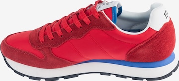 SUN68 Sneaker low 'Tom Solid' in Rot: Vorderseite