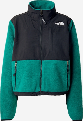 THE NORTH FACE Флисовая куртка 'RETRO DENALI' в Зеленый: спереди