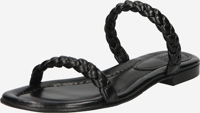 Sandale cu baretă Billi Bi pe negru, Vizualizare produs