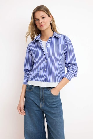 Trendyol - Blusa en azul: frente