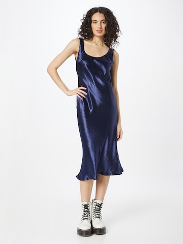 Robe de cocktail Coast en bleu : devant