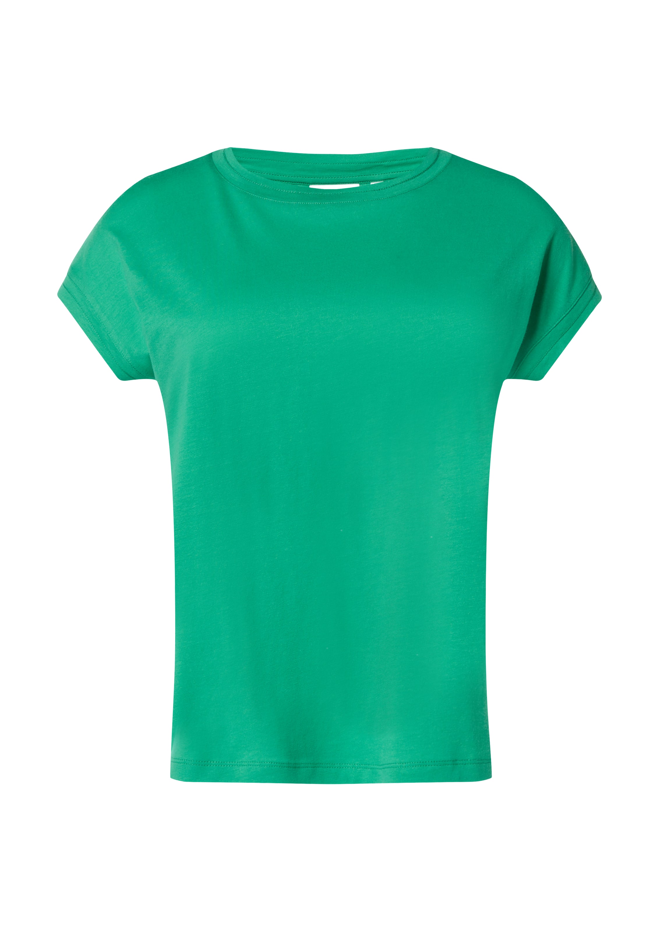 comma casual identity Shirt in Groen: voorkant