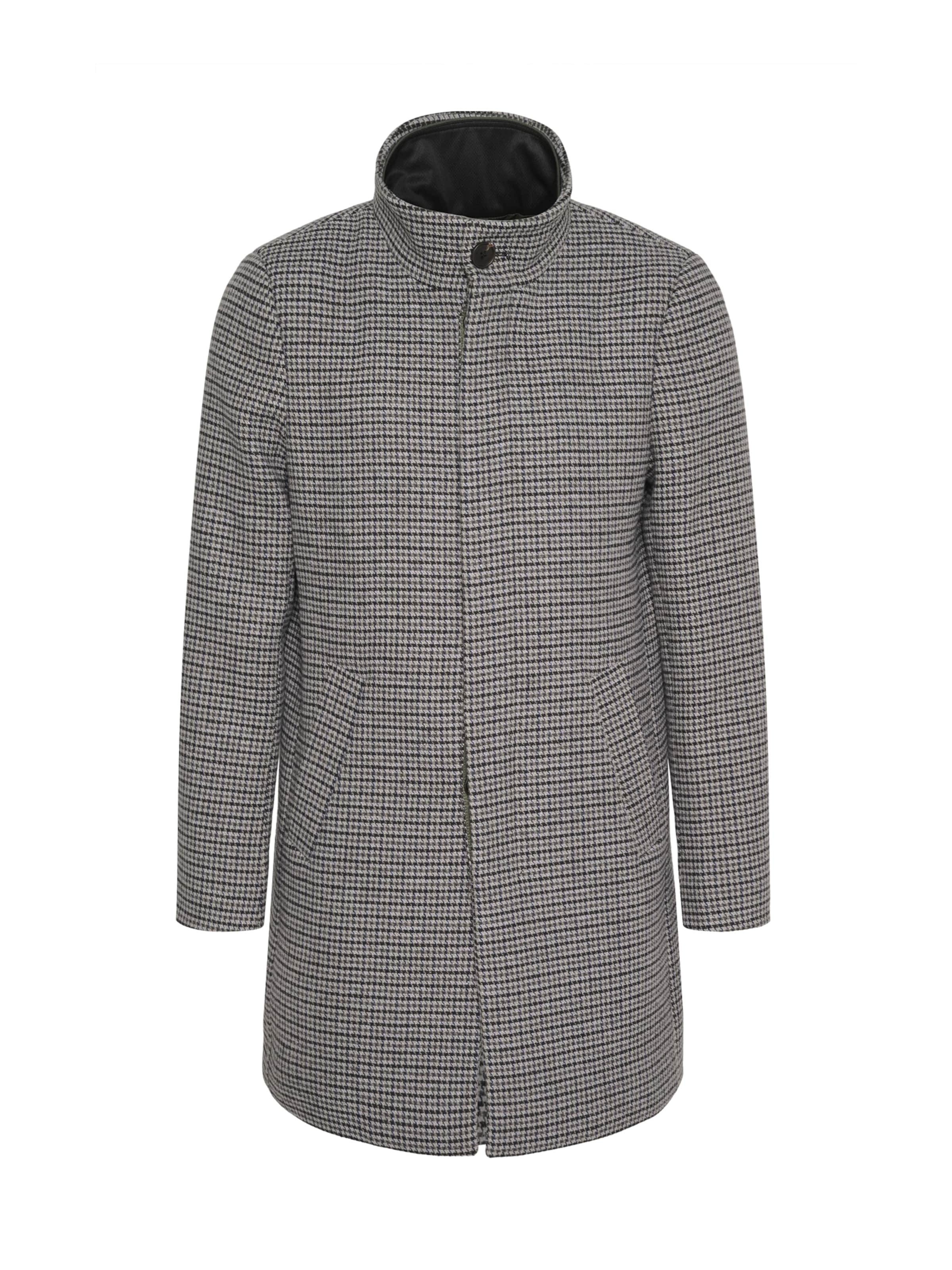 Matinique Mantel 'MAHarvey' in Grau: Vorderseite