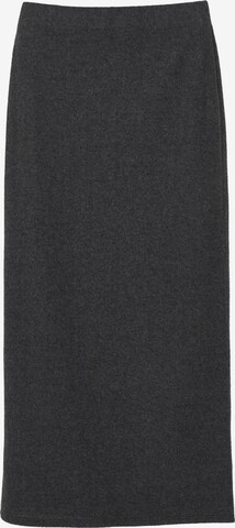 Pull&Bear Skirt in Grey: front