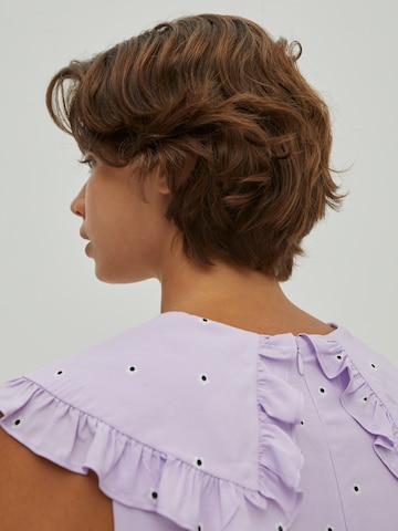 EDITED Košeľové šaty 'Finley' - fialová