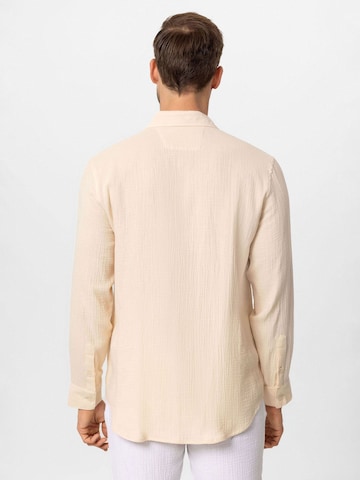 Antioch Regular fit Overhemd 'Ilario' in Beige