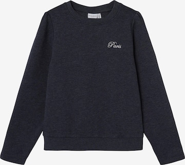 Sweat-shirt 'Vima' NAME IT en bleu : devant