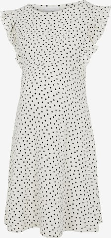 MAMALICIOUS Summer dress 'Evelin' in White: front