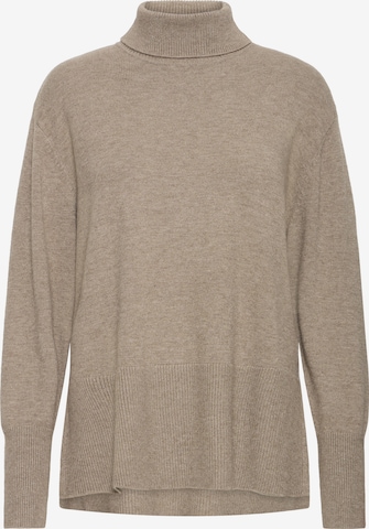 PULZ Jeans - Jersey en gris: frente
