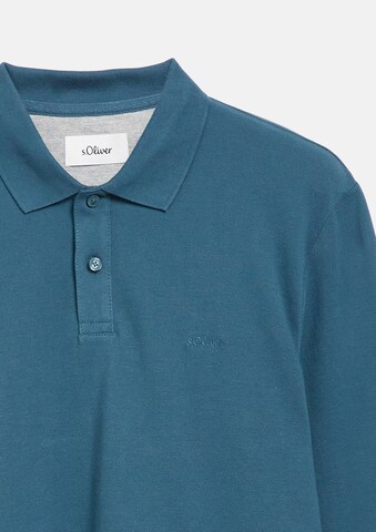 s.Oliver Shirt in Blauw: voorkant