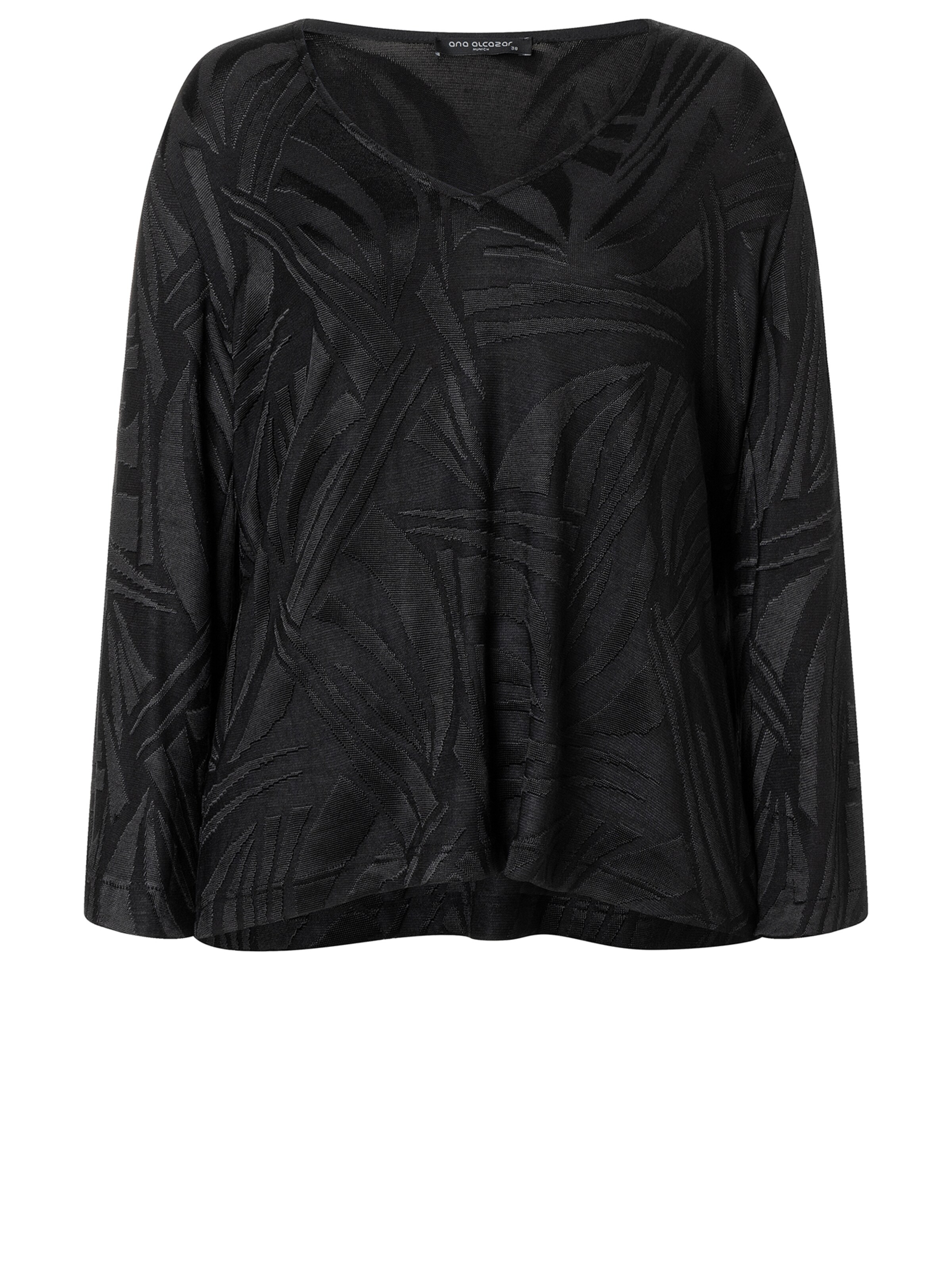 Ana Alcazar Shirt ' Sonea ' in Black: front