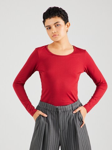 Soyaconcept Shirt in Rood: voorkant