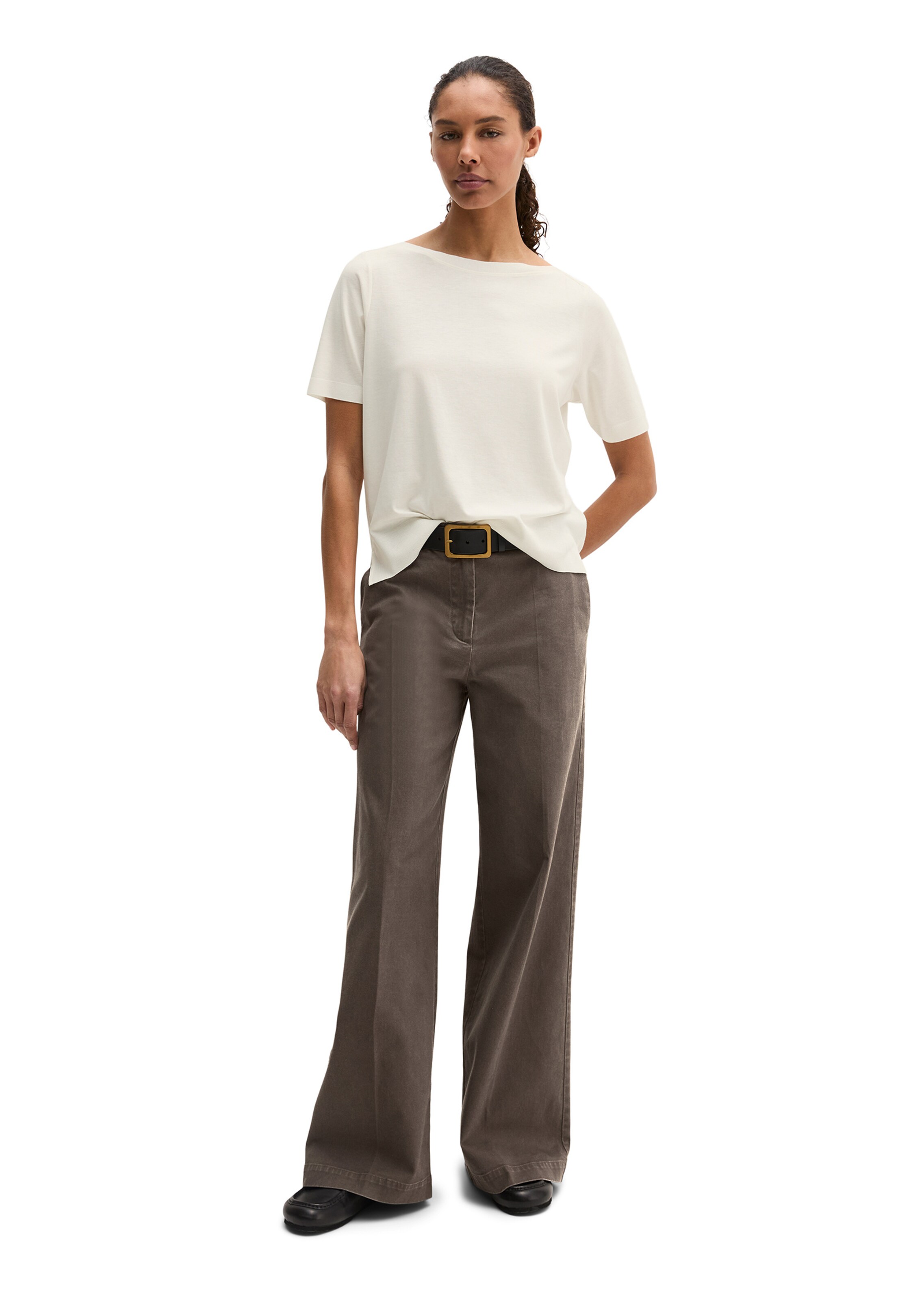 Pull-over Marc O'Polo en blanc