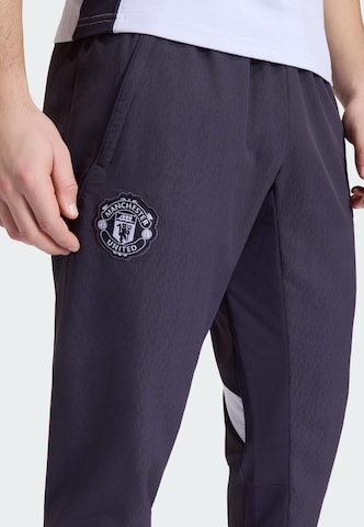 Coupe slim Pantalon de sport 'Manchester United Tiro 25 Competition' ADIDAS PERFORMANCE en bleu