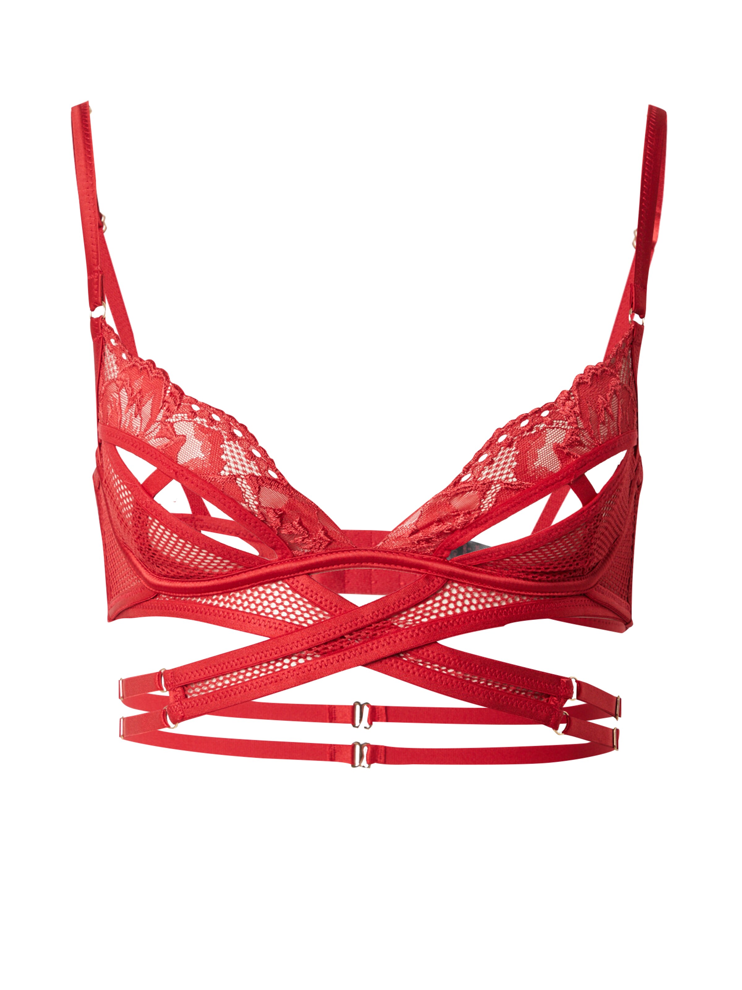 Hunkemöller Nedrček 'Pleasure' | rdeča barva: sprednja stran