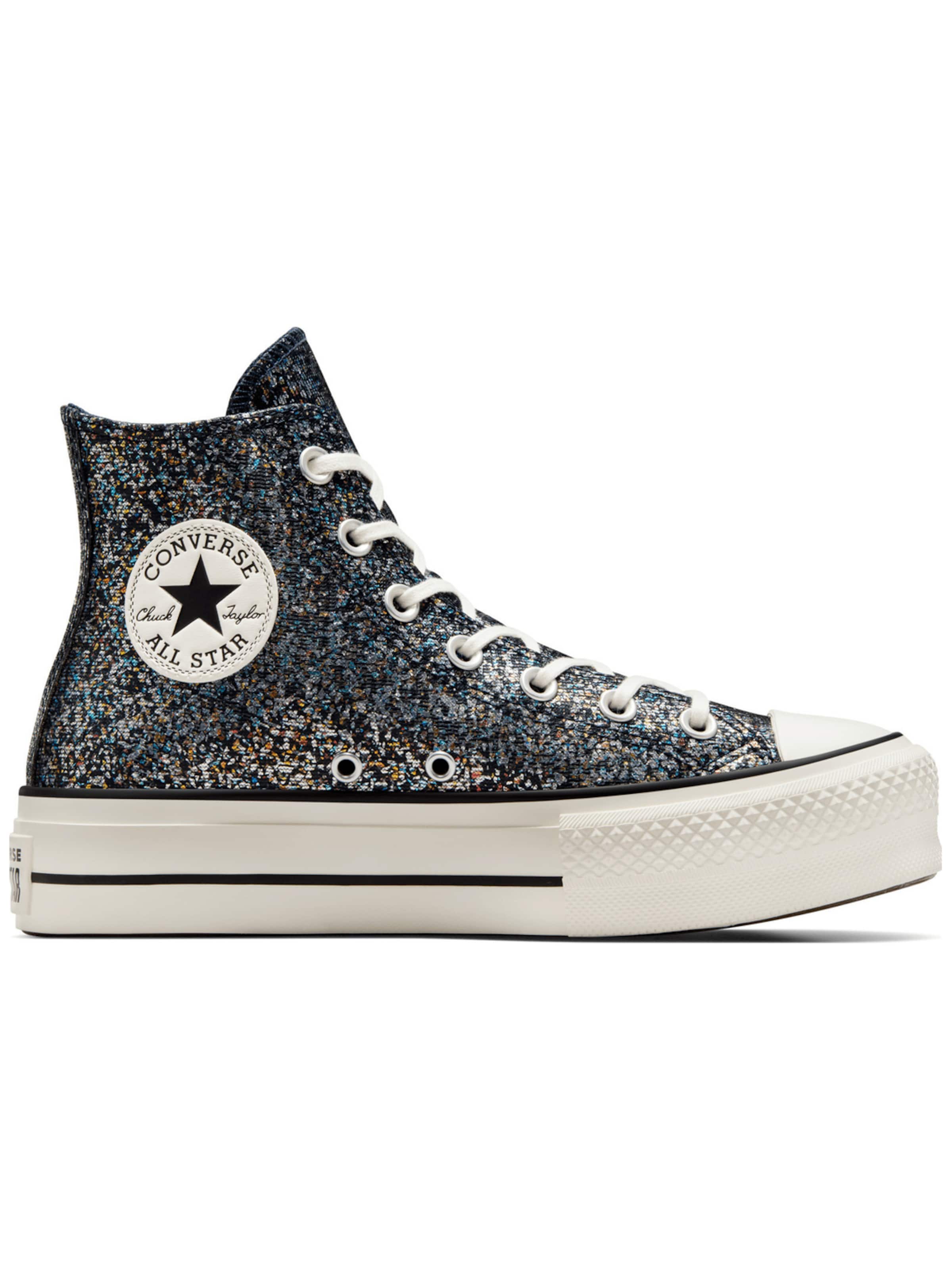 CONVERSE - Zapatillas deportivas altas 'Converse Chuck Taylor All Star Lift' en plata: frente