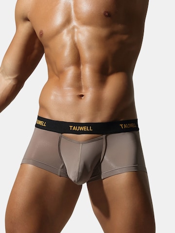 TAUWELL Boxer shorts in Brown: front