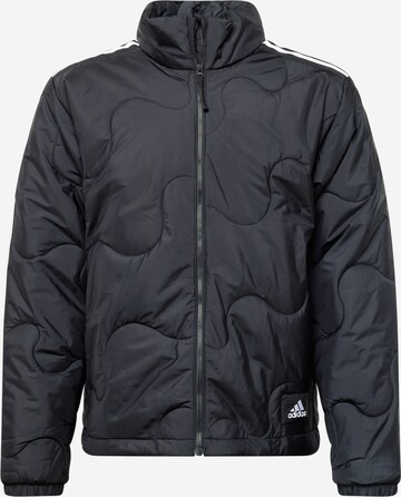 ADIDAS SPORTSWEAR Athletic Jacket 'Nuganic' in Black: front