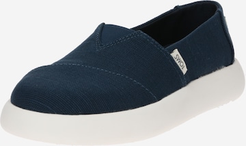 TOMS Slip-on obuv 'Alpargata Mallow' - Modrá: predná strana