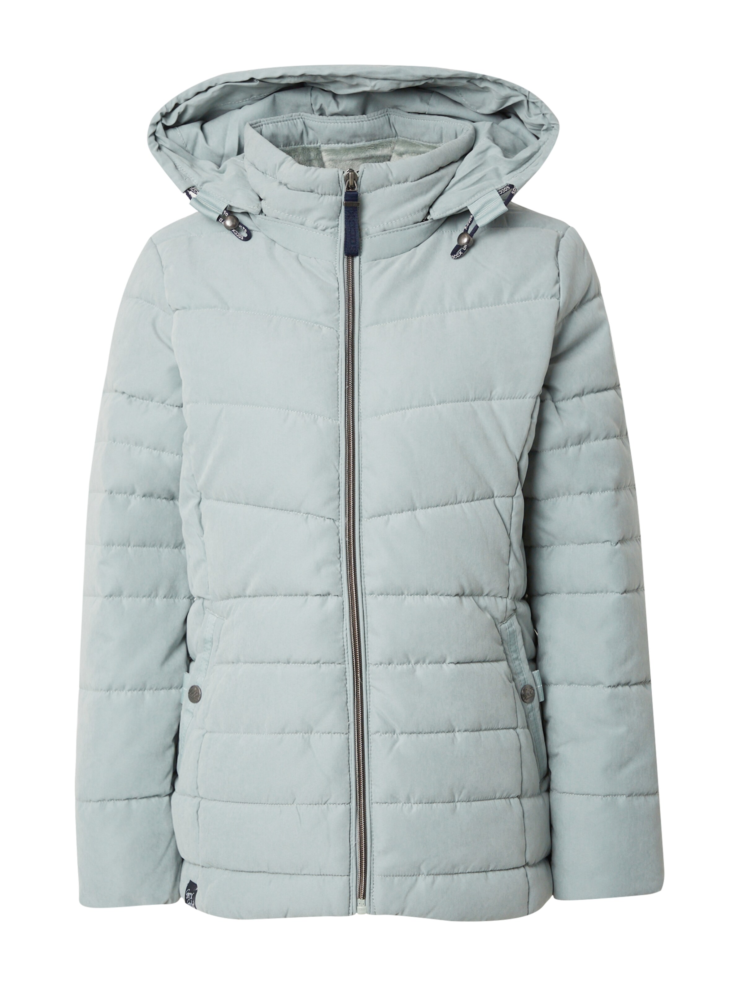 Soccx Winterjas in Blauw: voorkant
