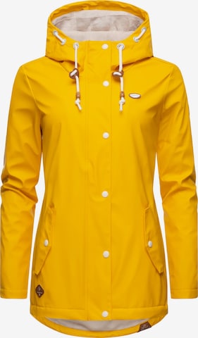 Ragwear Performance Jacket 'Marge' in Yellow